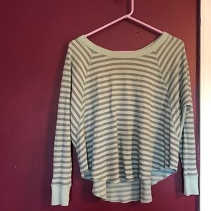 Thermal waffle long sleeve t
